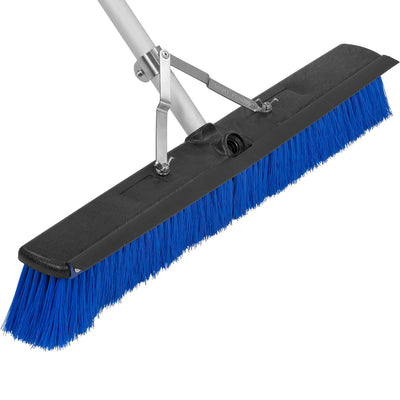Carlisle 3621962414 Sweep Complete Floor Sweep w/ Squeegee, Blue, 24"