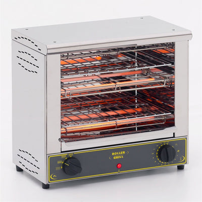 Equipex BAR200/1 Sodir Toaster Oven / Cheesemelter, Double Deck, Electric, 18"