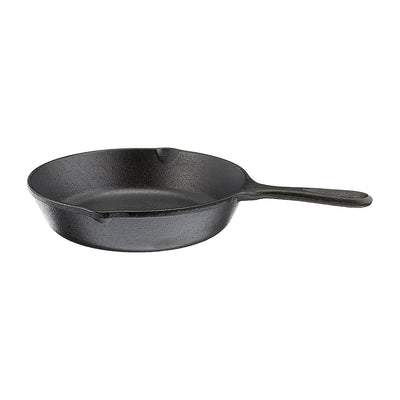 Lodge L5SK3 Cast Iron Skillet, Seasoned, 8"