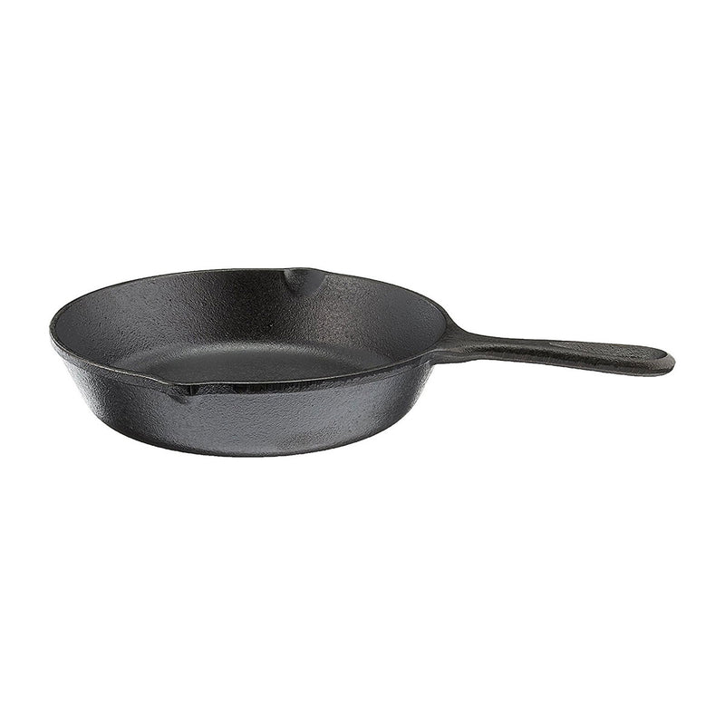 Lodge L5SK3 Cast Iron Skillet, Seasoned, 8"