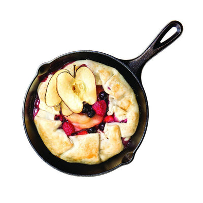 Lodge L5SK3 Cast Iron Skillet, Seasoned, 8"