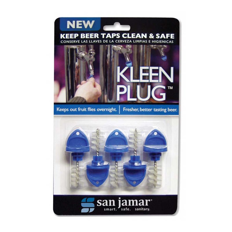 San Jamar KLP200 Kleen Plug for Bar Taps, Pack of 5