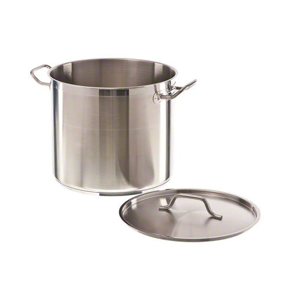 Stainless Steel Stock Pot w/ Cover, 20 qt.