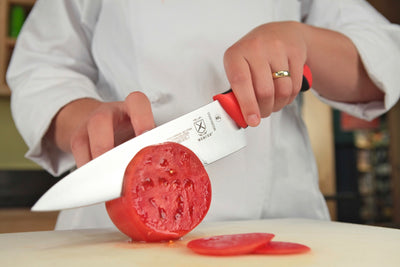 Mercer M22608RD 8" Millennia Chef's Knife, Red