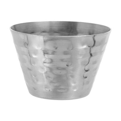 American Metalcraft HAMSC4 Stainless Steel Hammered Sauce Cup, 4 oz.