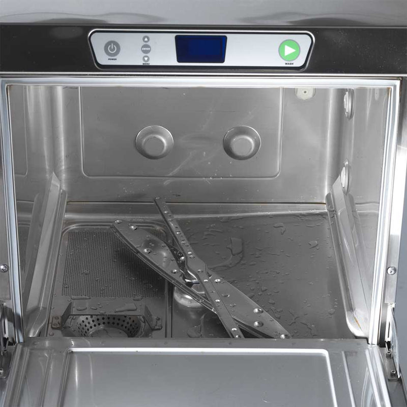 Hobart LXEH-2 Dishwasher, Undercounter, Heat Sanitizing, 32 racks / hr
