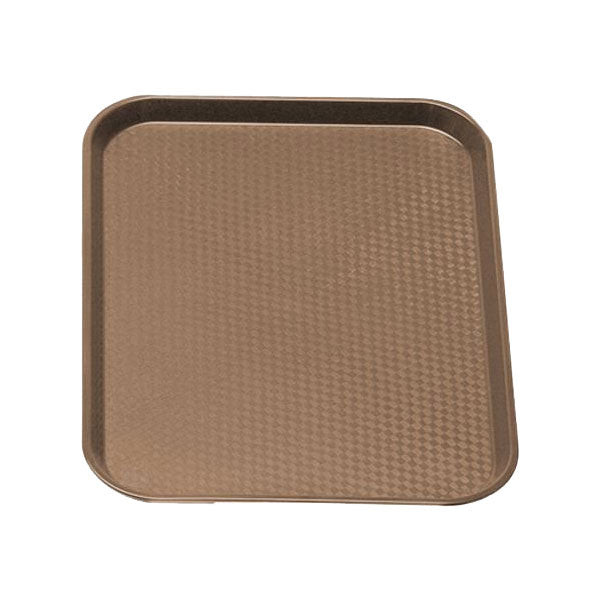 Cambro 1014FF167 Fast Food Tray, Brown, 14" x 10"
