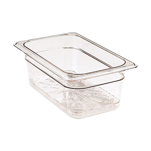 Cambro 40CWD135 Camwear Drain Shelf, Clear, 1/4 Size