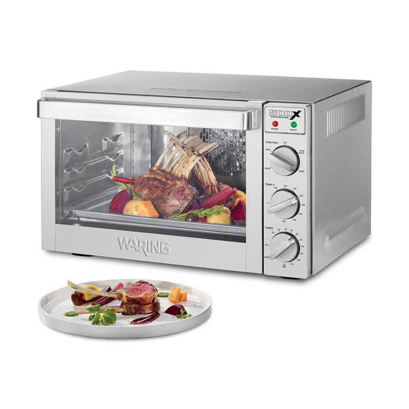 Waring WCO500X Countertop Heavy-Duty Convection Oven, 1/2 Size