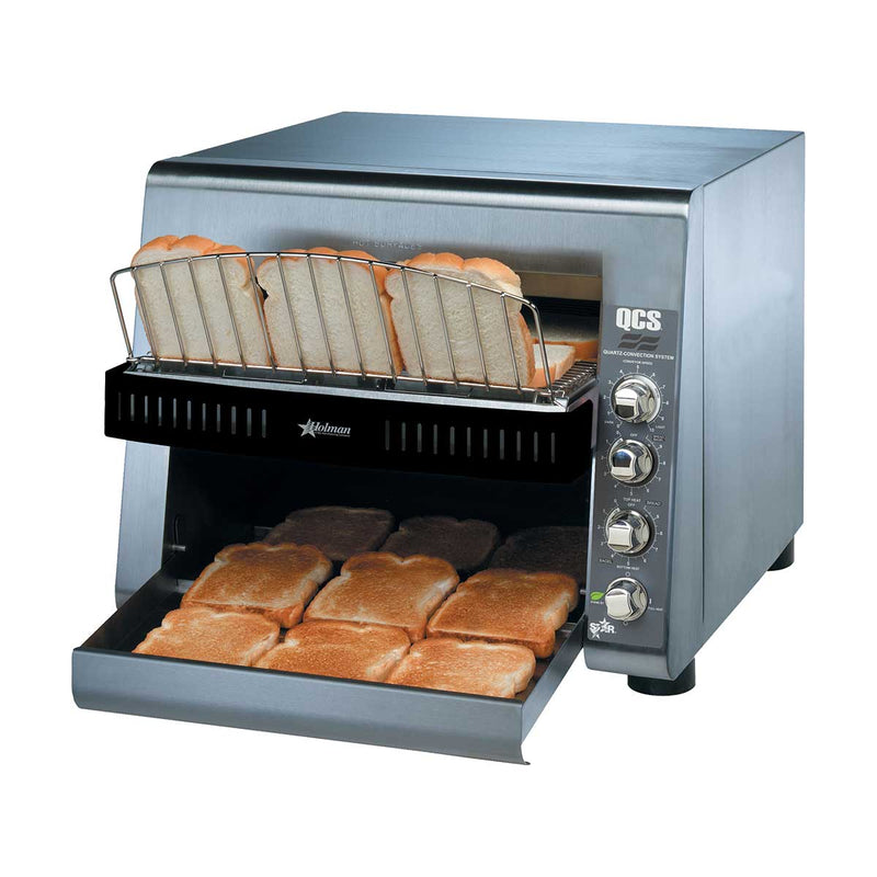 Star QCS3-1300 High Volume Conveyor Toaster, 1,300 slices per hour, 208v