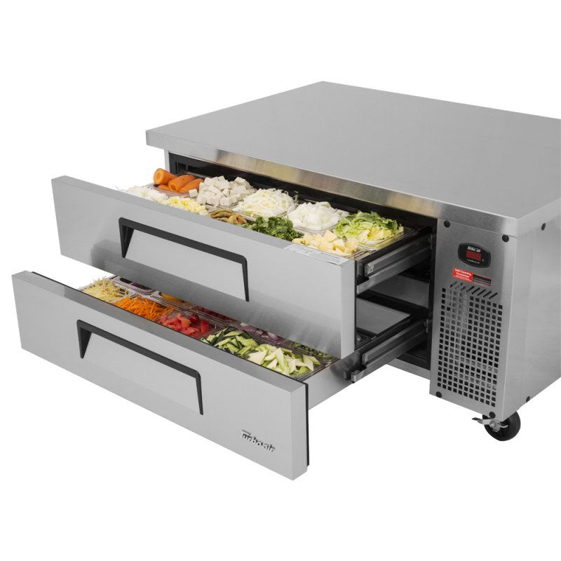 Turbo Air TCBE-48SDR-N Super Deluxe Series 2 Drawer Chef Base, 48"