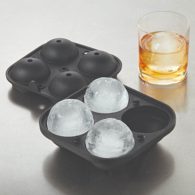 American Metalcraft SMSR4 Silicone 4-Sphere Ice Mold