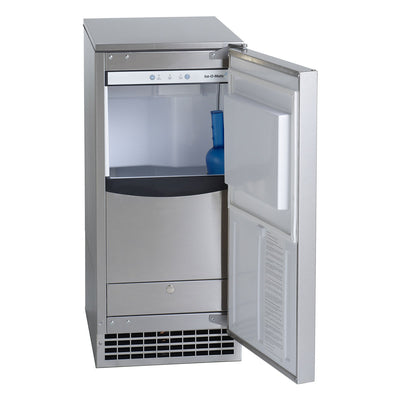 Ice-O-Matic GEMU090 Undercounter Pearl Ice Maker, Air-Cooled, 14.88" W, 85 lb.