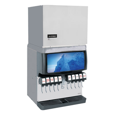 Ice-O-Matic ICE1506HR ICE Series Half Size Cube Ice Maker, Air-Cooled, 1,432 lb.