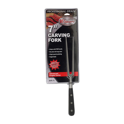 Winco KFP-71 One Piece carving Fork, 7"