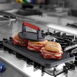 Chef Master 90202 Cast Iron Reversible Griddle