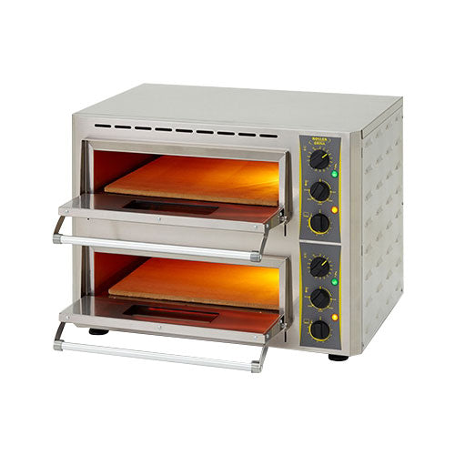 Equipex PZ430D Sodir Countertop Pizza Oven, 2 Deck, 208-240V, 7200 Watts