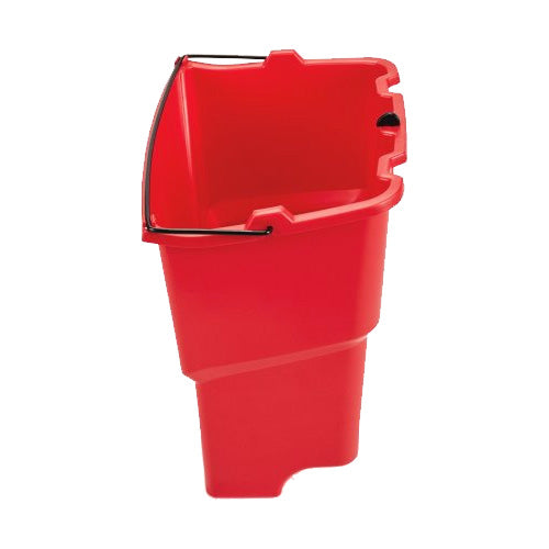 Rubbermaid 2064907 Dirty Water Bucket, Red, 18 qt.