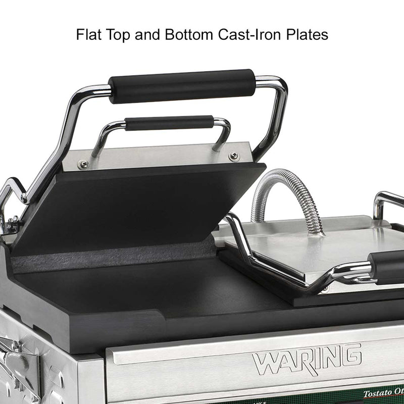 Waring WFG300 Dual Flat Toasting Grill, 240V