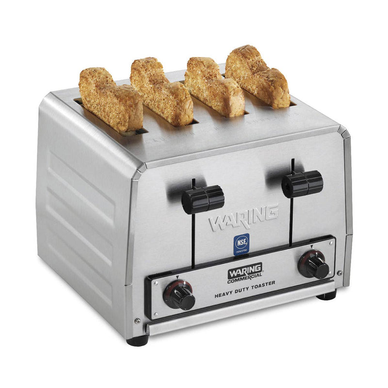 Waring WCT800RC 4-Slice Heavy-Duty Commercial Toaster, 120V