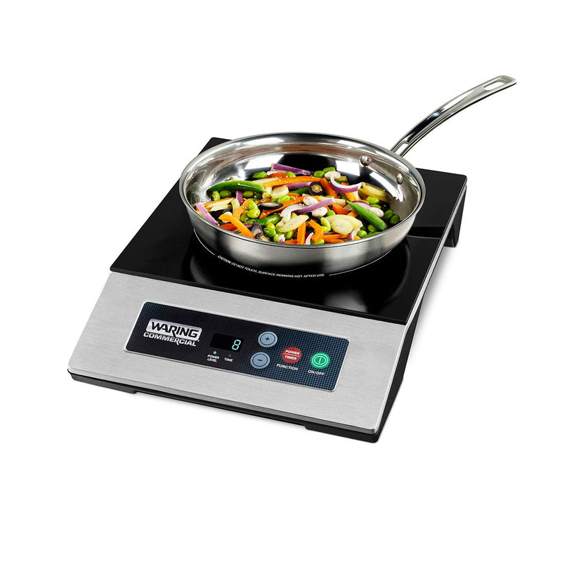 Waring WIH200 Light-Duty Commercial Induction Range, 120V, 1800W