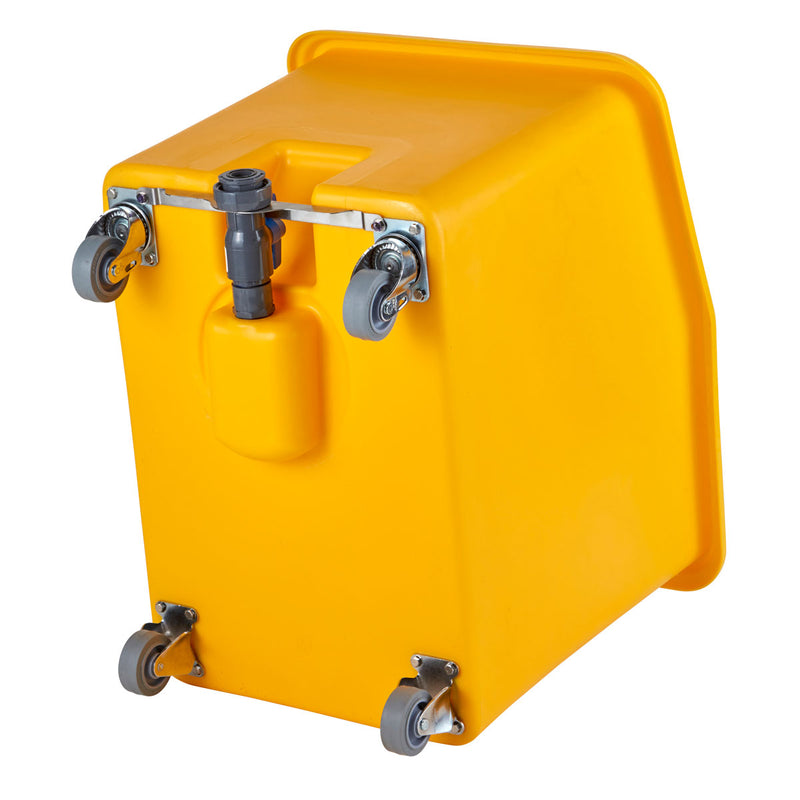 Cambro IBSD37229 Soak & Brine Tank, Yellow, 37 gal.