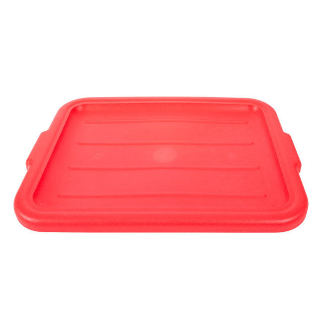 Vollrath 1522-C02 Traex Color-Mate Recessed Food Storage Box Lid, Red