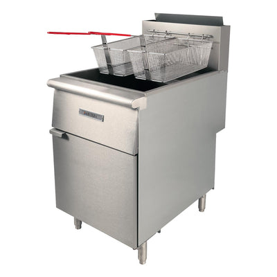 Kintera KF5-N / 919598 5-Tube Floor Fryer, Natural Gas, 70 lb. cap.