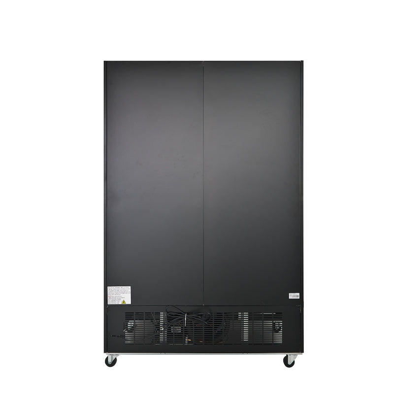 Kintera KGSD48RX / 955134 Refrigerator Merchandiser, Sliding Doors, Two-Section, 53-1/8"