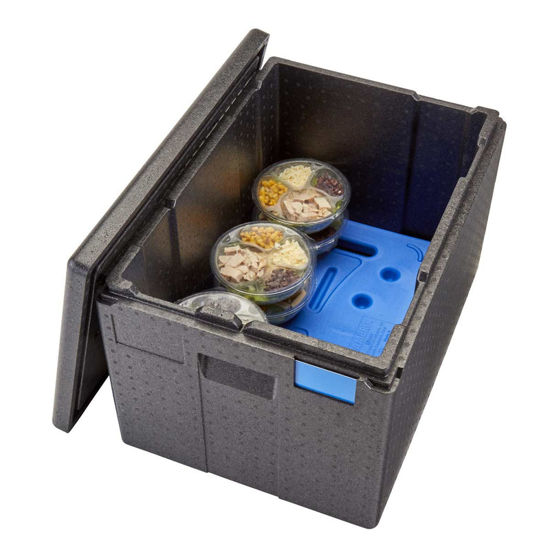 Cambro EPP180XLTSW Cam GoBox Insulated Food Carrier, Black