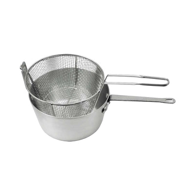 Aluminum 7-Qt Sauce Pan/Fryer/Pasta Cooker - LionsDeal