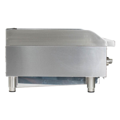 Globe GCB24G-SR Gas Countertop Charbroiler w/ Stainless Steel Radiants, 24"
