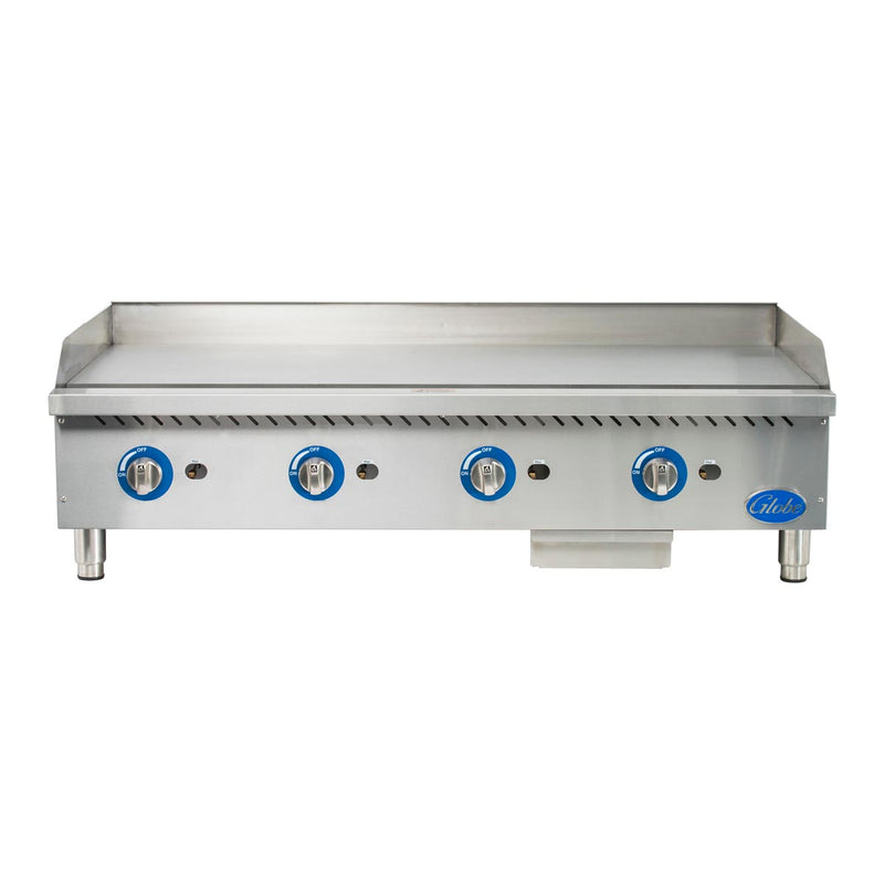 Globe GG48G Manual Control Gas Griddle, 48"