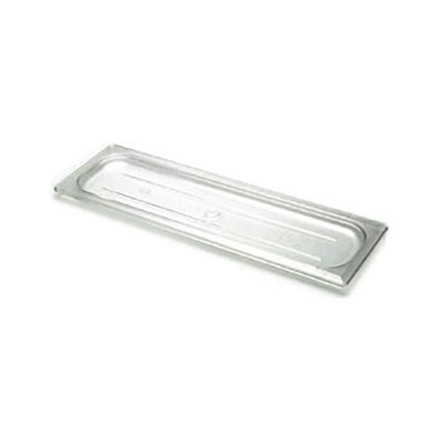 Cambro 20LPCWC135 Camwear Flat Food Pan Lid, Clear, 1/2 Size Long