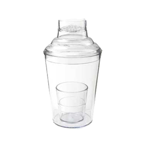 GET SH-175-1-CL 3 Piece Shaker Set, 17-1/2 oz.