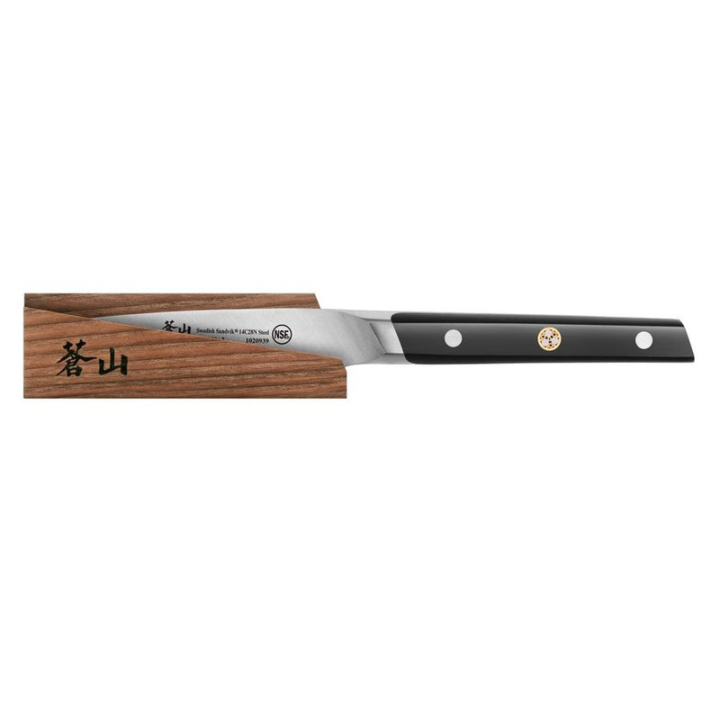 Cangshan Cutlery 1020946 TC Series Paring Knife and Wood Sheath Set, 3-1/2"