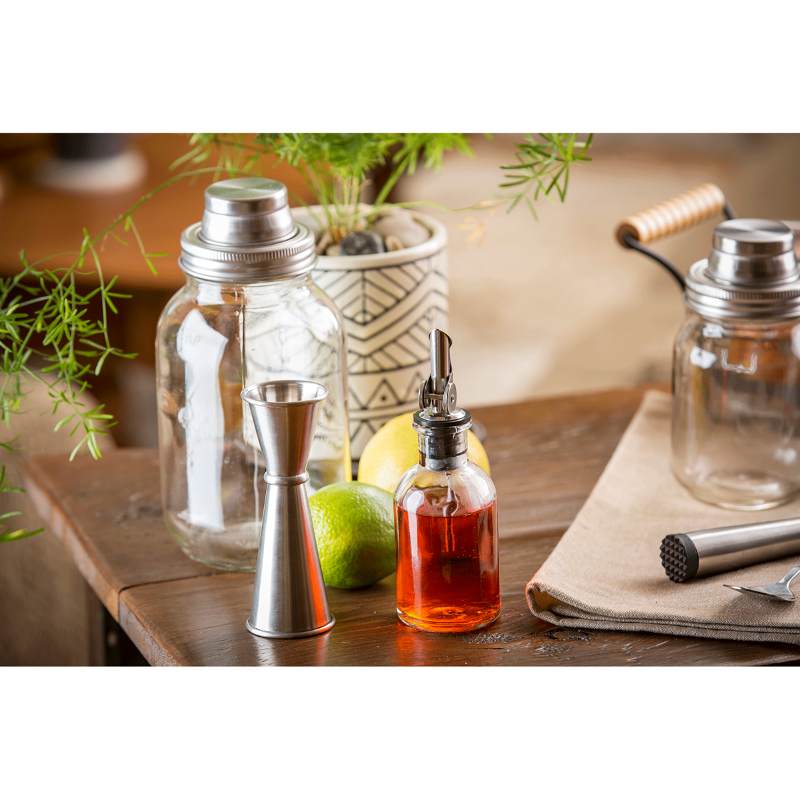 Tablecraft MJS30 Mason Jar Cocktail Shaker, 30 oz.