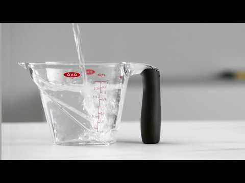 OXO 1109880 Mini Angled Measuring Cup, 1/4 cup