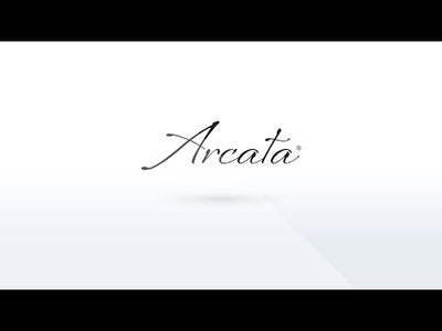 Arcata 922359 Square Riser, Matte Black, 7-3/4" x 7-3/4" x 6-1/2"