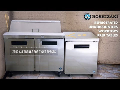 Hoshizaki SR60A-24M Steelheart Series Mega Top Prep Table Refrigerator, 60"