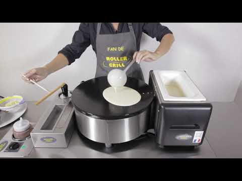Equipex 400ED Sodir Double Plate Electric Crepe Machine