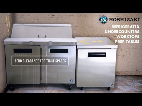 Hoshizaki Steelheart Sandwich Top Refrigerator, 27"