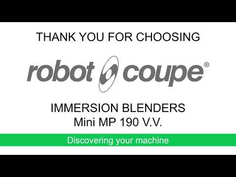 Robot Coupe MMP 190VV Mini Immersion Blender, 8"
