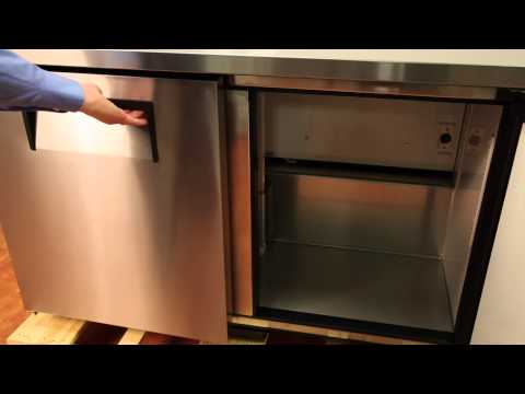 True TUC-24G-HCFGD01 Undercounter Glass Refrigerator, 1 Section