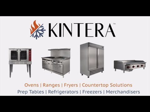 Kintera K6G24 / 919588 Gas Range w/ Griddle, 6 Burners, 2 Ovens, Natural Gas, 60"