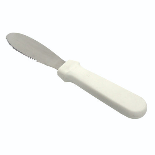 Culinary Essentials 859225 Sandwich Spreader, White, 3-3/4" Blade