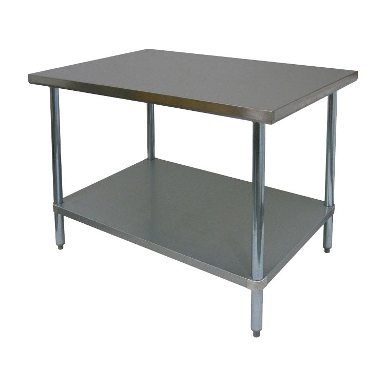 GSW WT-P2436 Premium Stainless Steel Work Table, 36" x 24"