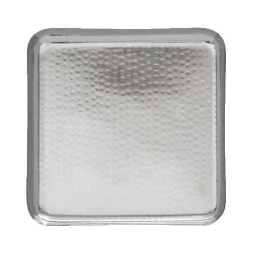 Arcata 922345 Hammered Square Platter, 10" x 10", Case of 6