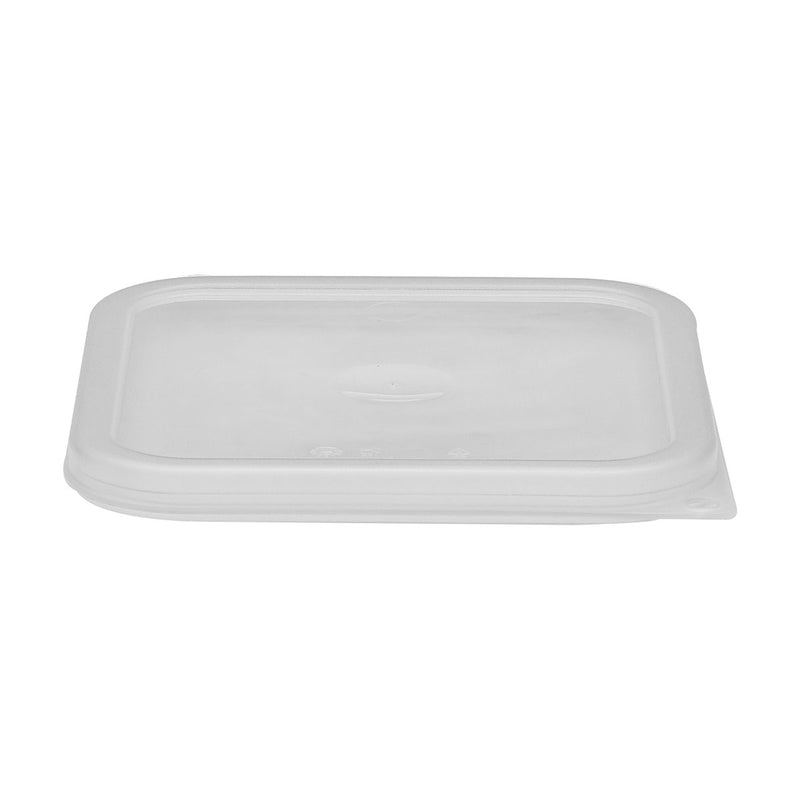 Cambro SFC2SCPP190 Camwear CamSquares Seal Cover, Translucent, 2 & 4 qt.