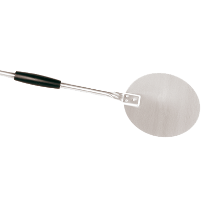 Paderno 41738-23 Stainless Steel Pizza Peel, Round 9" dia.